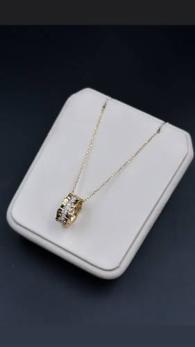 YELLOW GOLD NECKLACE K18