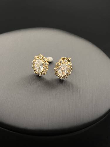 GOLD EARRINGS K18