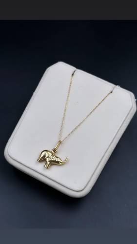 YELLOW GOLD NECKLACE K18