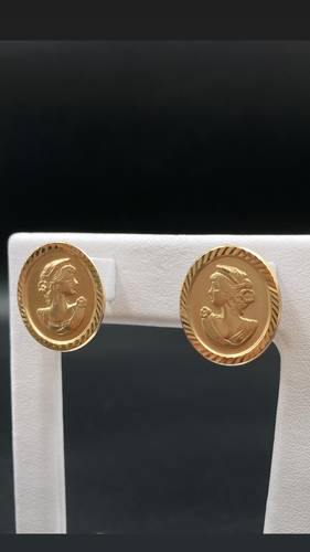 GOLD EARINGS K18