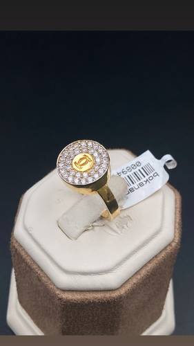 YELLOW GOLD RING K18
