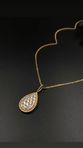 عقد ذهب عالمي اصفر عيار 18 