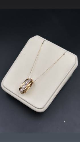 YELLOW GOLD NECKLACE K18