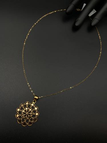 عقد ذهب أصفر عيار 21 