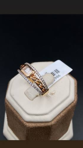 YELLOW GOLD RING 18K