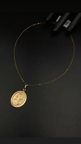 YELLOW GOLD NECKLACE K18