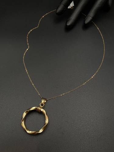 YELLOW GOLD NECKLACE K18