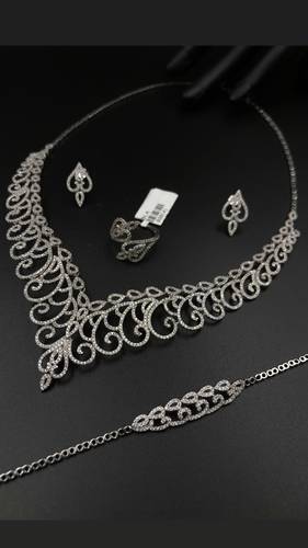 WHITE GOLD SET K18