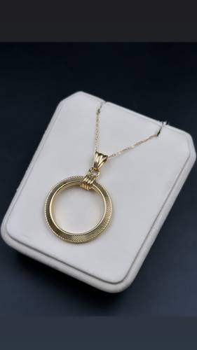 YELLOW GOLD NECKLACE K18