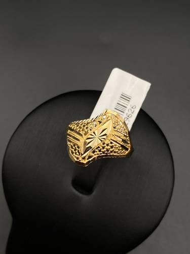 خاتم ذهب اصفر عيار 21