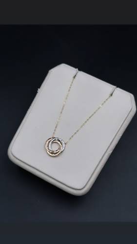 YELLOW GOLD NECKLACE K18