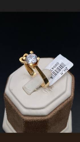 YELLOW GOLD RING 18K