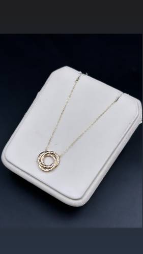 YELLOW GOLD NECKLACE K18