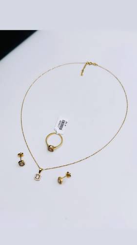 نصف طقم ذهب عيار 18