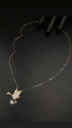 YELLOW GOLD NECKLACE K18
