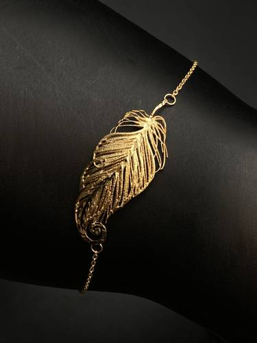 سوارة ذهب أصفر عيار 18 