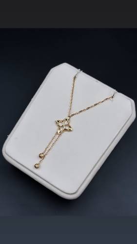 YELLOW GOLD NECKLACE K18