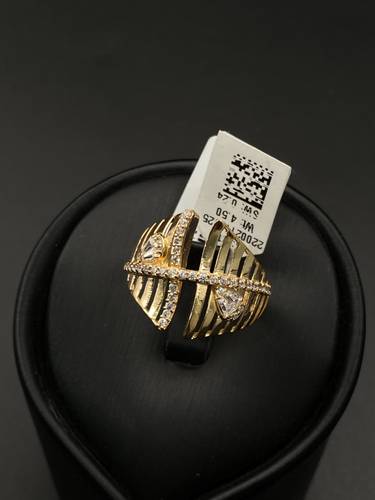 خاتم ذهب عيار 21