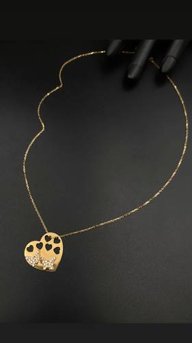 YELLOW GOLD NECKLACE K18