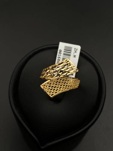 خاتم ذهب أصفر عيار 21 