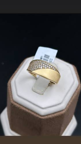 خاتم ذهب أصفر عيار 18