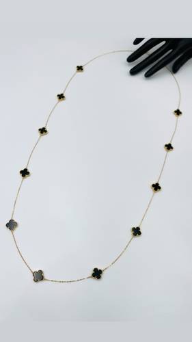 GOLD LONG NECKLACE K18