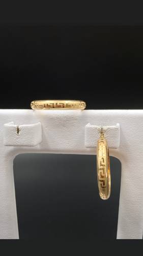 GOLD EARINGS K18