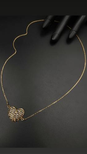 YELLOW GOLD NECKLACE K18