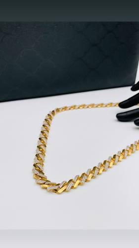 LONG GOLD NECKLACE K18