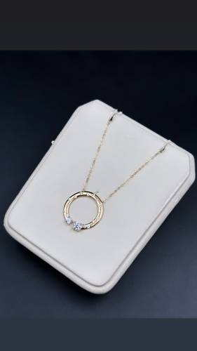 YELLOW GOLD NECKLACE K18
