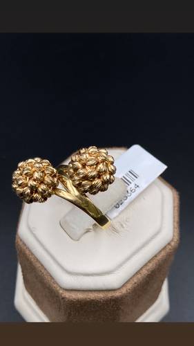 YELLOW GOLD RING 18K