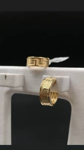 GOLD EARINGS K18