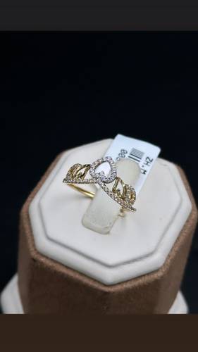 YELLOW GOLD RING 18K