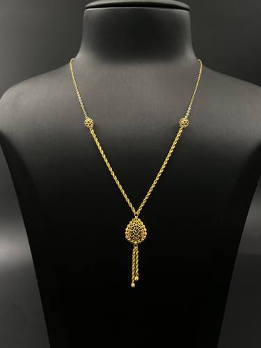 عقد مبروم ذهب اصفر عيار 21