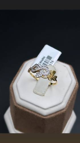 YELLOW GOLD RING 18K