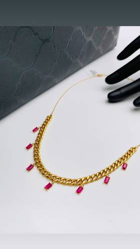 GOLD NECKLACE K18