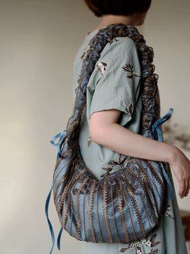 Vintage Lace Hobo Bag