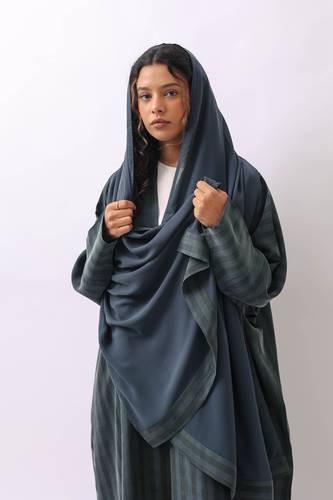 حرير مغسول مضلع زمرد