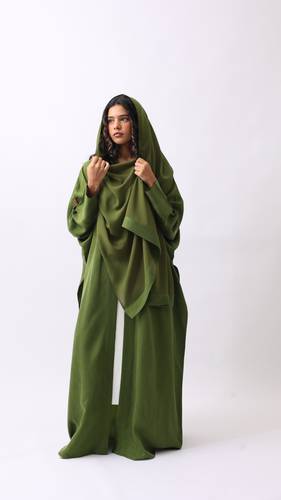 Green Ruby Washed Silk