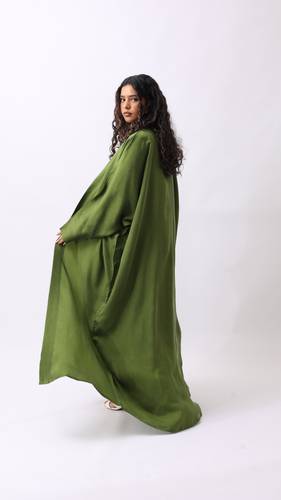 Green Ruby Washed Silk