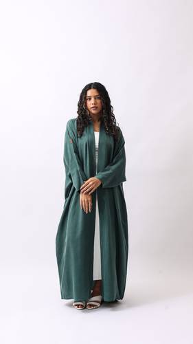 Emerald Washed Silk