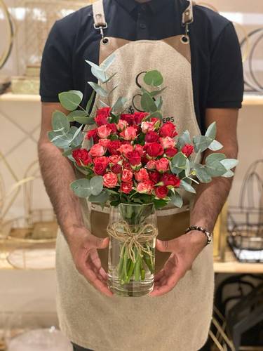 فازة ورد طبيعي24