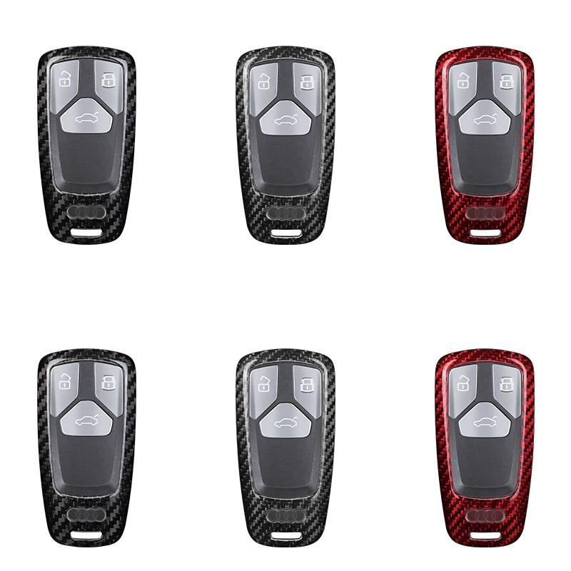 غطاء مفاتيح كاربون فايبر  Fit for AUDI 