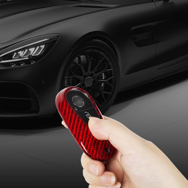 غطاء مفاتيح كاربون فايبر Benz new E,S