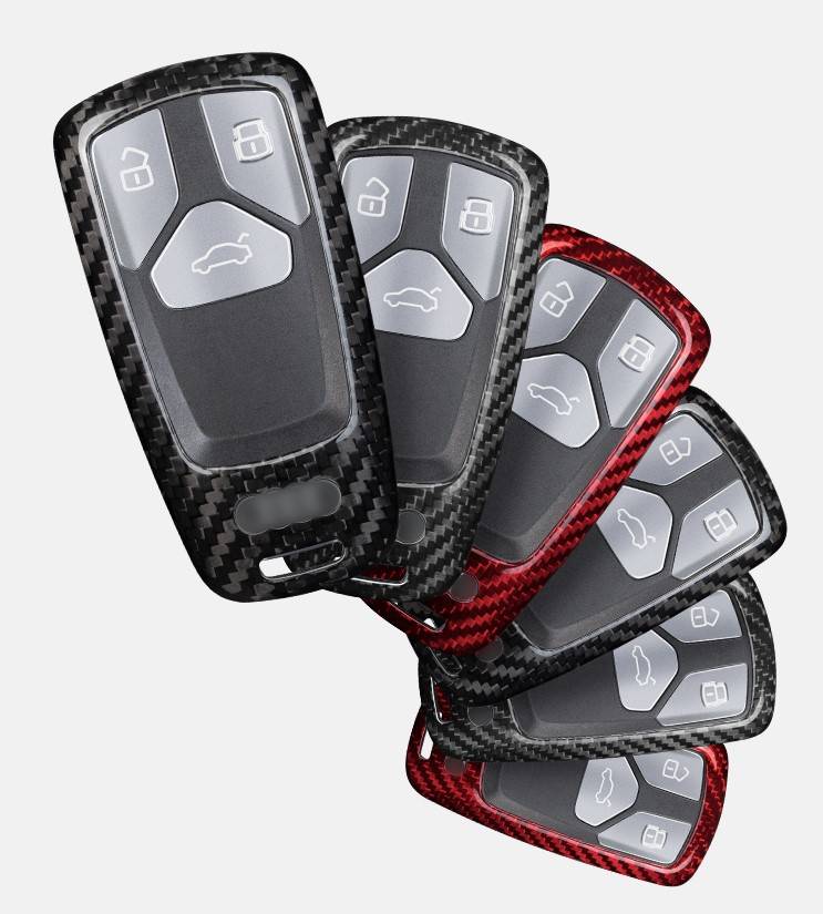 غطاء مفاتيح كاربون فايبر  Fit for AUDI 