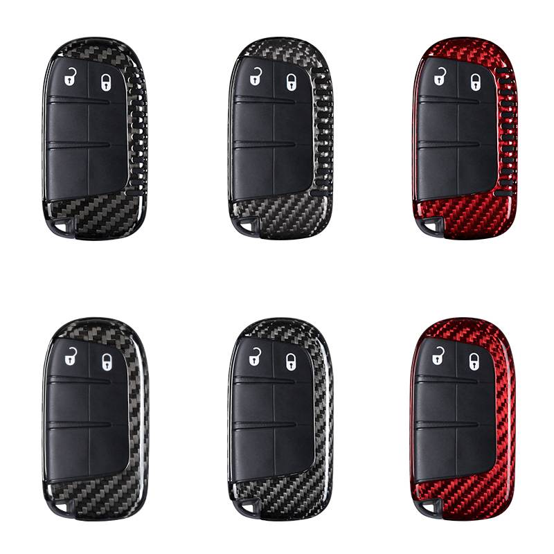 غطاء مفاتيح كاربون فايبر JEEP NEW MODELS Dodge  