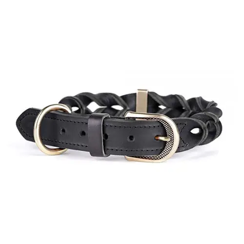 Ascot Black Collar for Small Dogs