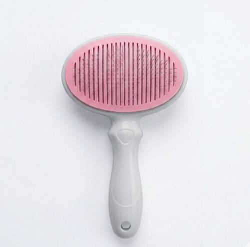 Pet grooming brush - pink