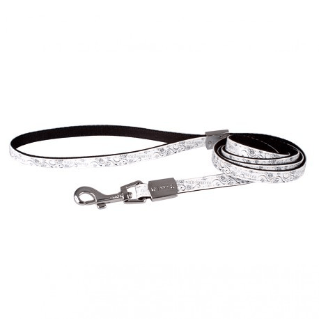 Zolux Envy Wild Forever Dog Leash, White, 1.2m