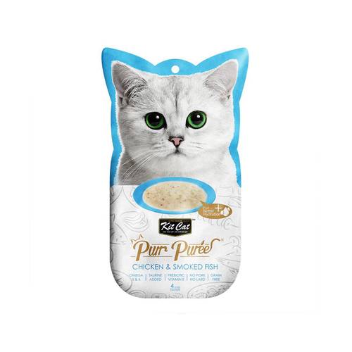 Kit Kat Reward Chicken & Smoked Fish Mash 15g x 4 Sachets
